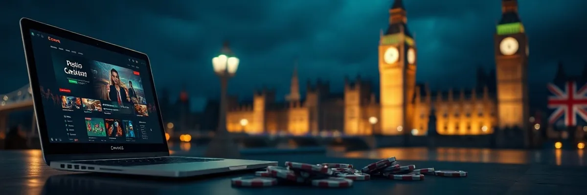 What breaks between the first site and the second one for players in the UK